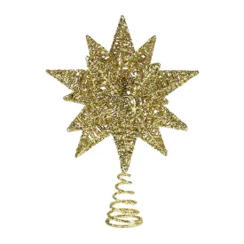 20.5cm 3D Star Tree Topper Gold