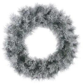 30in. Frosted Brewer Pine Wreath 85Tips