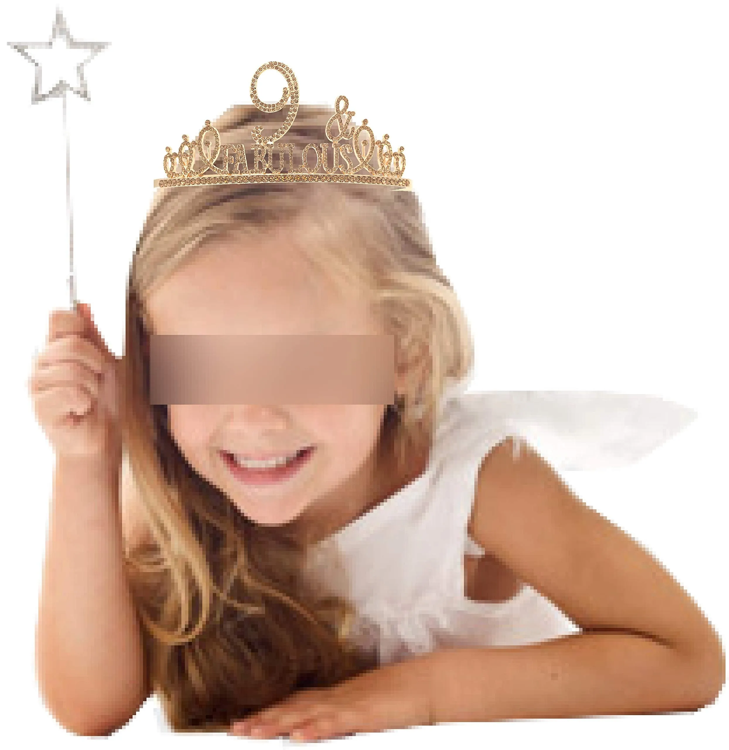 9th Birthday Gifts for Girls, 9th Birthday Tiara and Sash, 9th Birthday Decorations