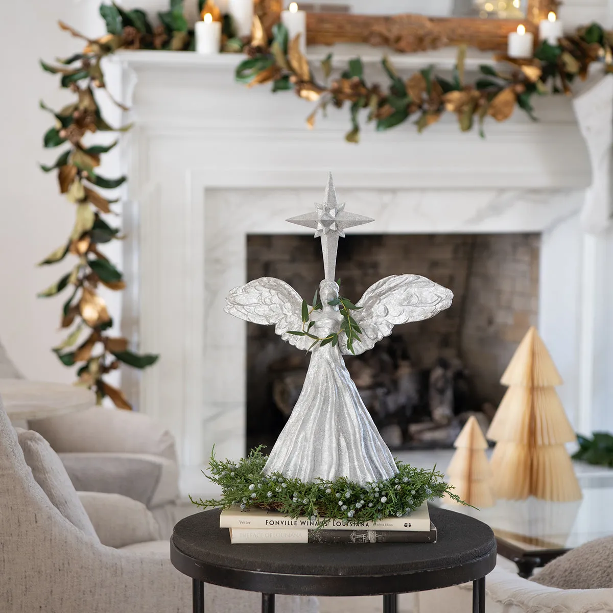 Angel Tree Topper and Decorative Sculpture