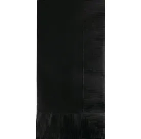 Bulk Black Velvet 2 Ply Dinner Napkins (600 per Case)