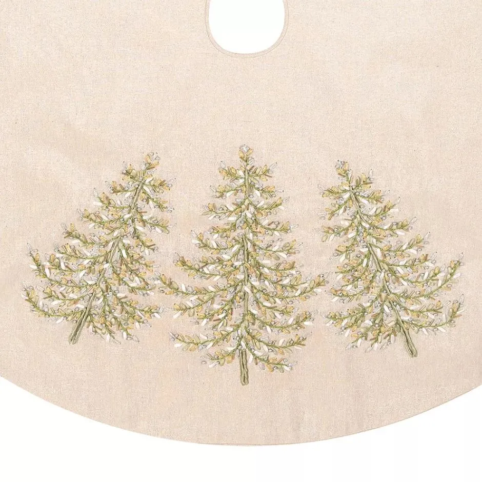 C&F Home Winter Garden Tree Skirt