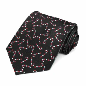 Candy Cane Extra Long Necktie