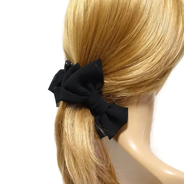 Chiffon Black hair Bow Series Bow claw,Bow barrette,Bow banana clip