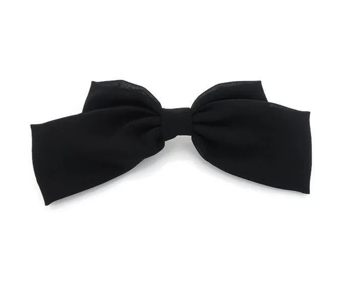 Chiffon Black hair Bow Series Bow claw,Bow barrette,Bow banana clip