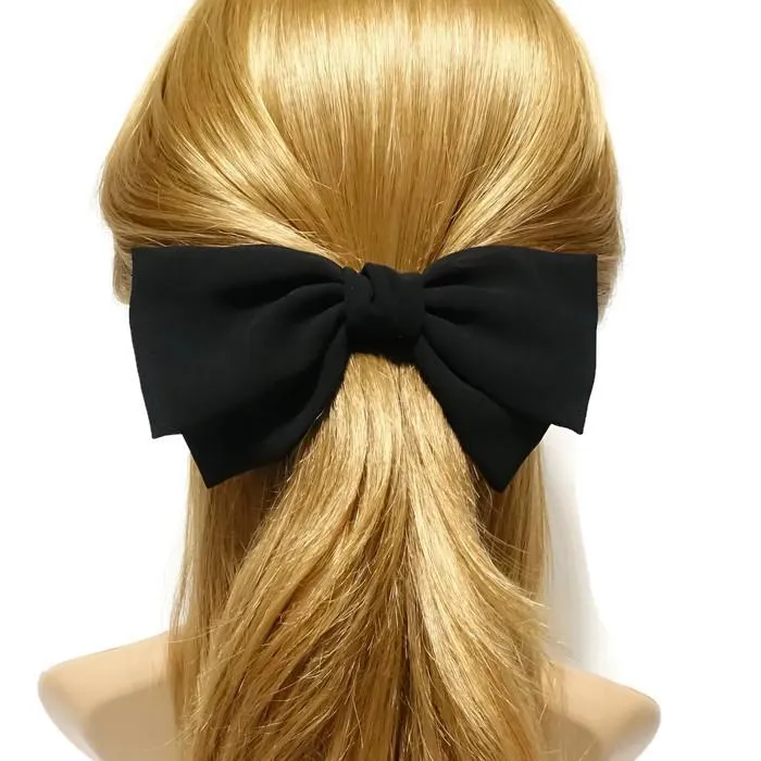 Chiffon Black hair Bow Series Bow claw,Bow barrette,Bow banana clip