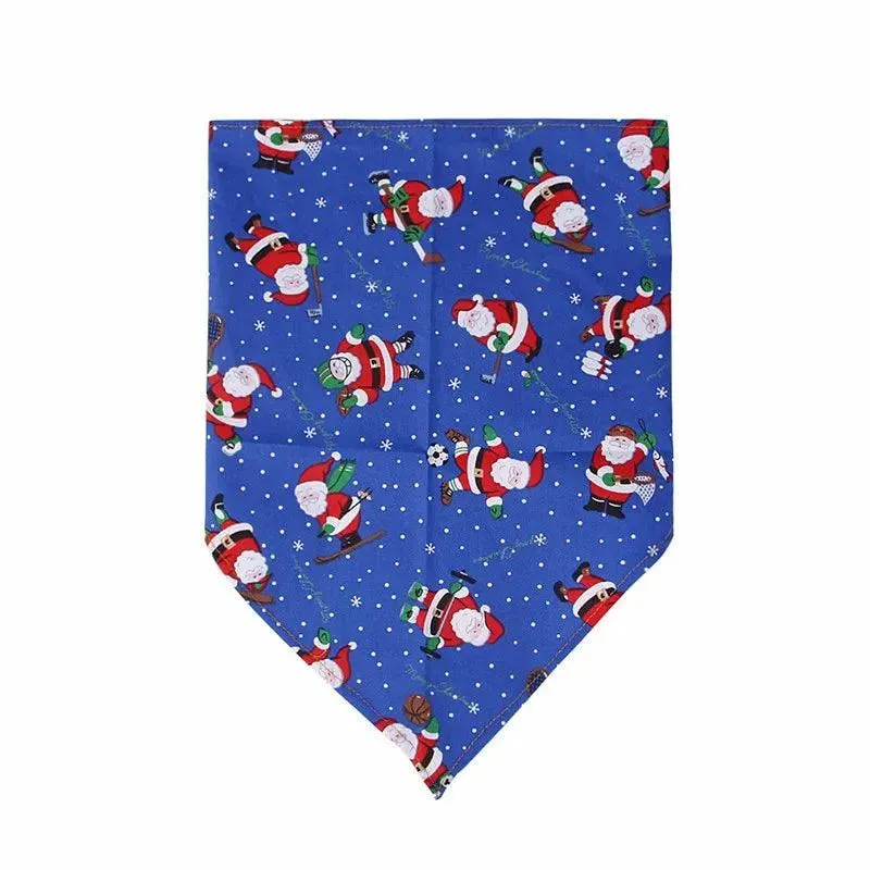 Christmas Dog Bandanas Pet Fashion Towel