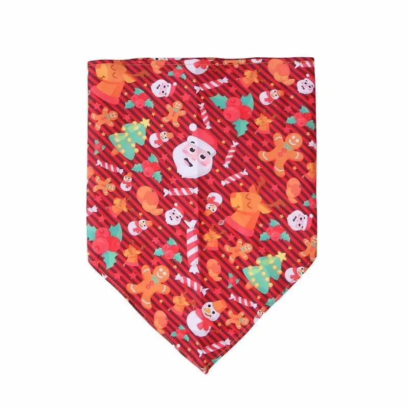 Christmas Dog Bandanas Pet Fashion Towel