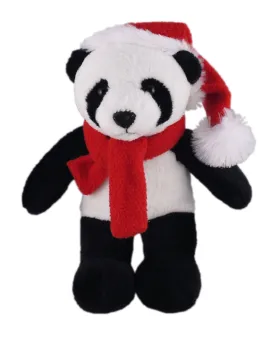 Christmas Panda with Scarf 12"