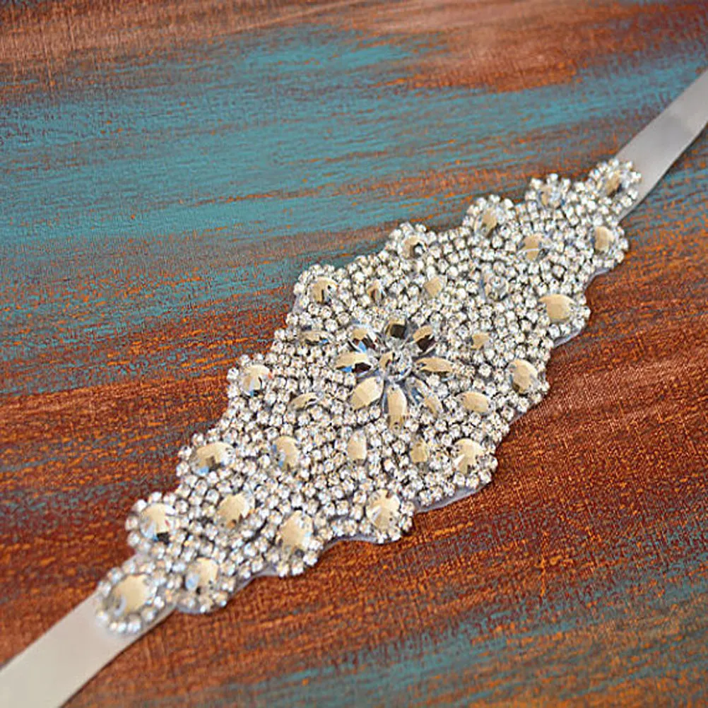 Crystal Rhinestone Bridal Belt, Wedding Belt, Wedding Sash,Gorgeous Ivory Belt, SA0018