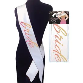 Glitterati Bachelorette Bride Sash