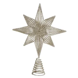 Gold Metal Star Tree Topper