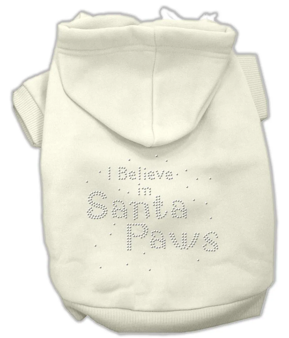 I Believe In Santa Paws Hoodie Cream M (12)