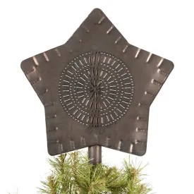 Large Star Tree Topper in Kettle Black