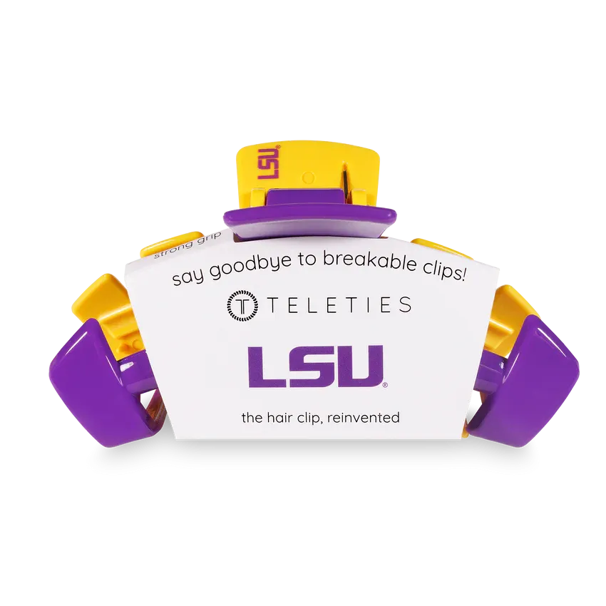 Large Teleties Claw Clip - LSU