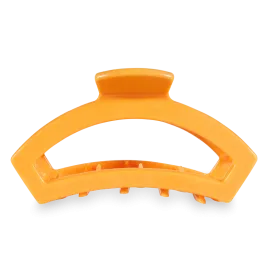 Large Teleties Open Claw Clip - Mango For It!