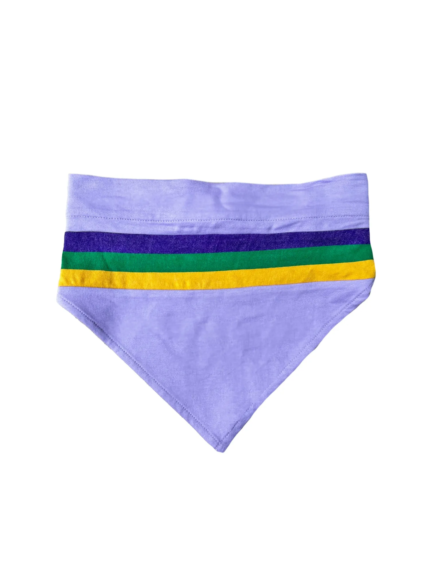 Lavender Vintage Stripe Bandana Scarf