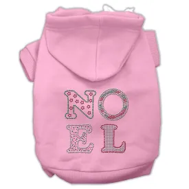 Noel Rhinestone Hoodies Pink M (12)