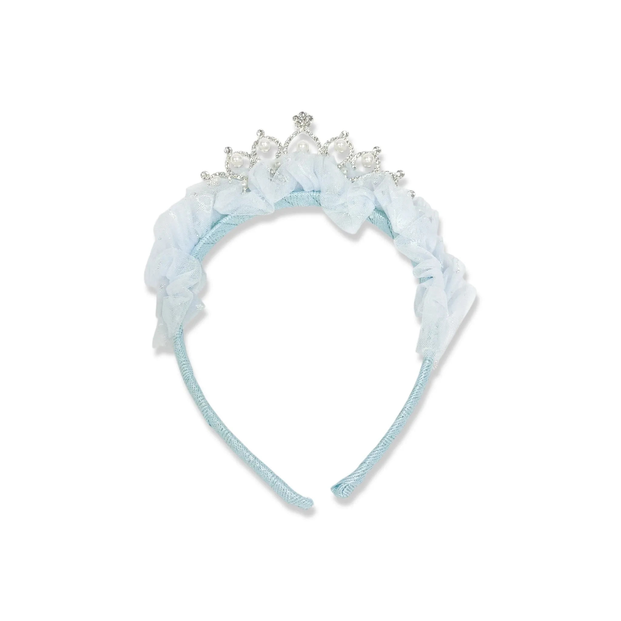 Pearl Princess Headband -blue