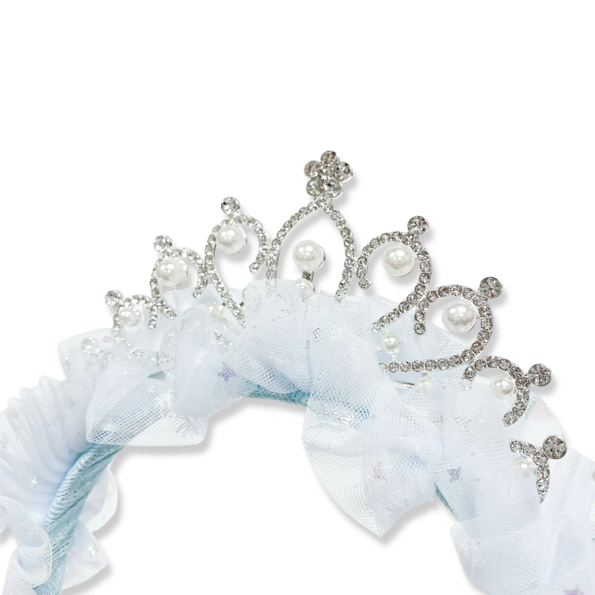 Pearl Princess Headband -blue