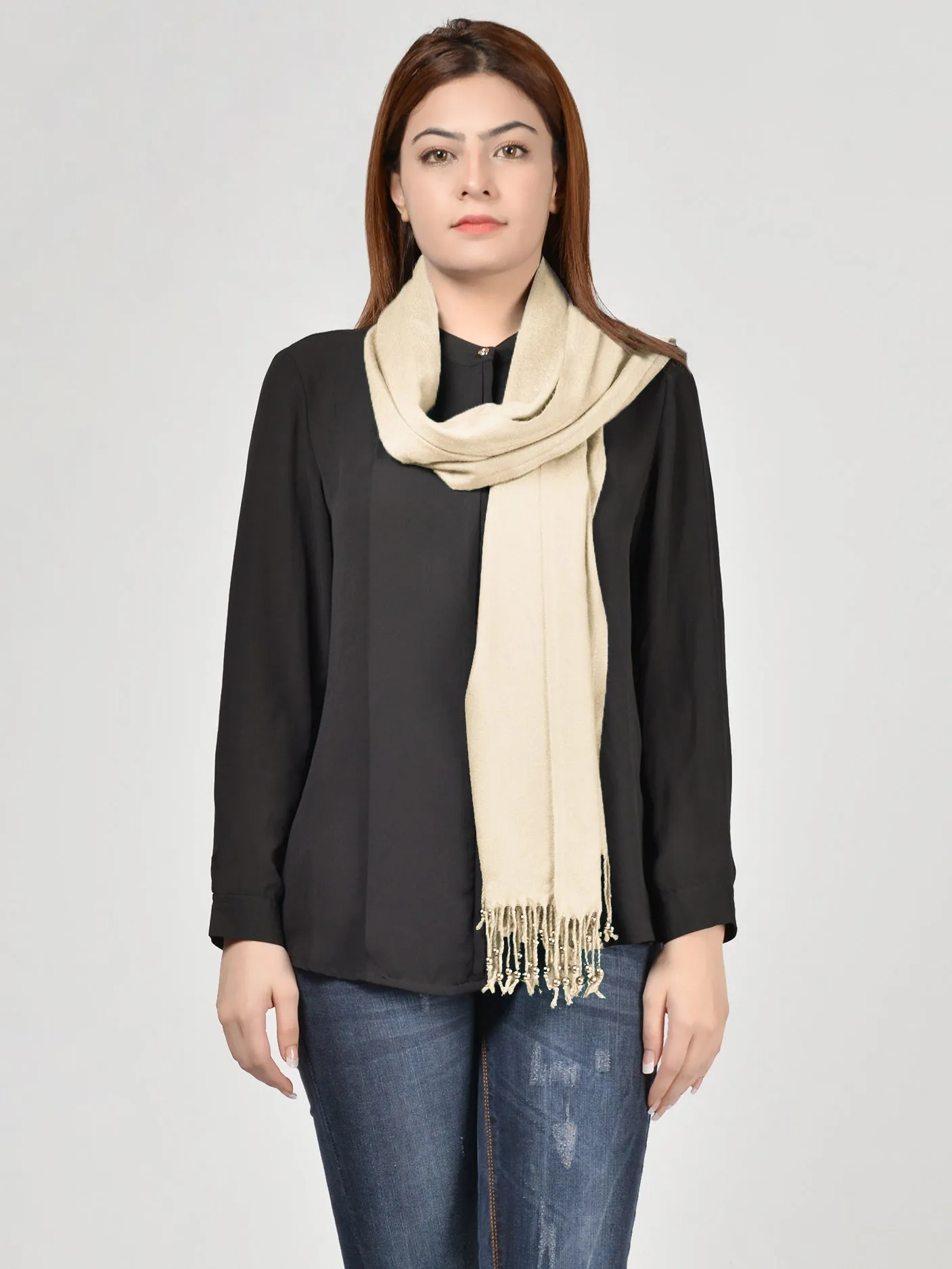 Pearl Shawl - Beige