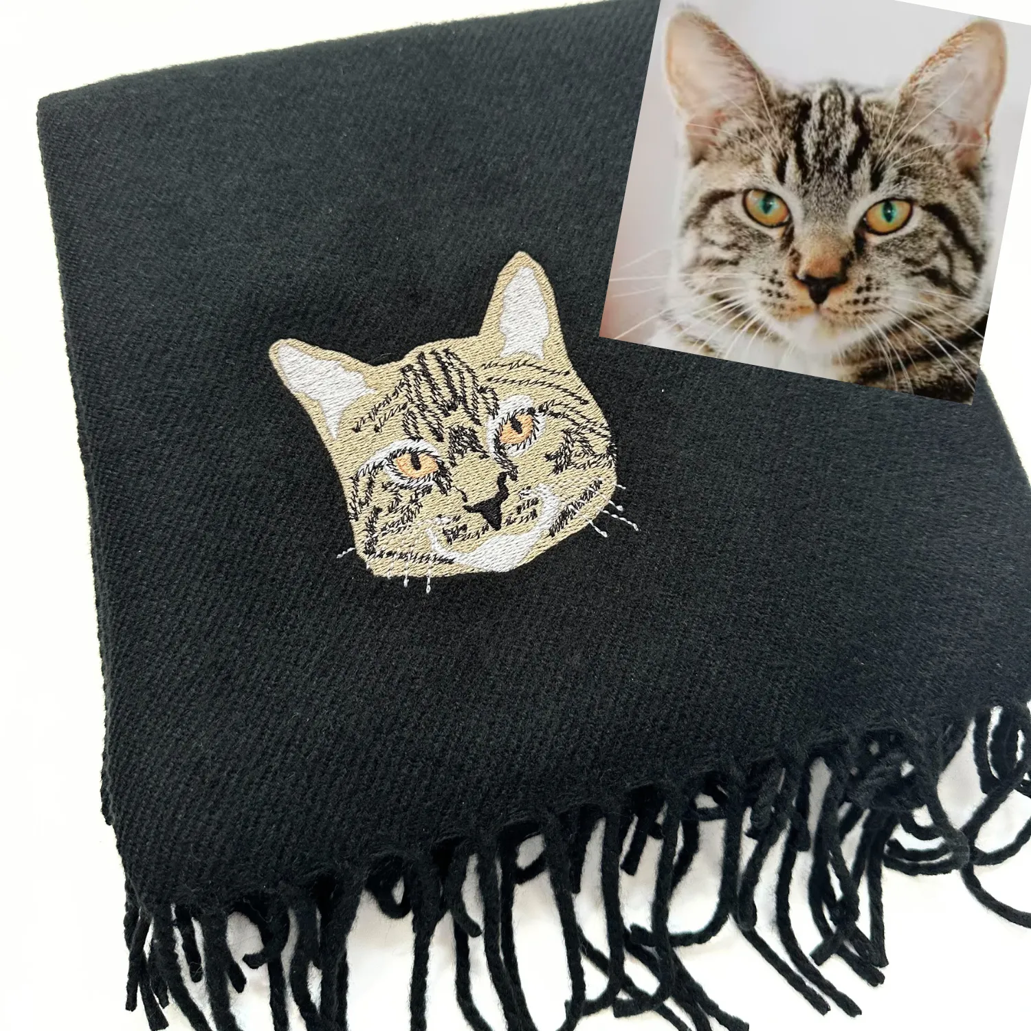 Pet Portrait Scarf