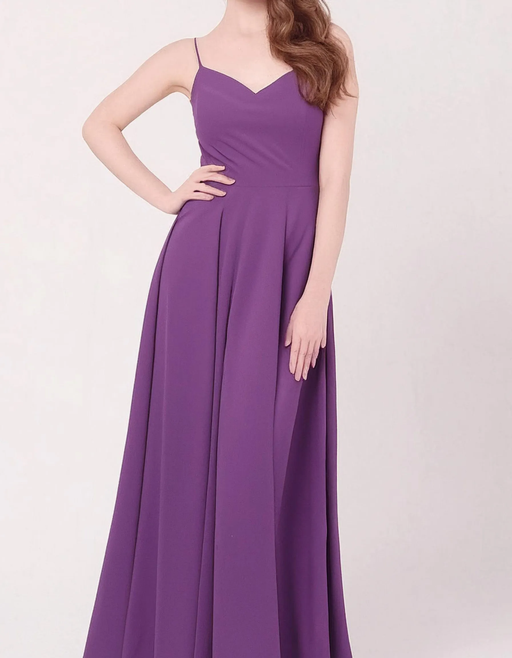 Purple Dusk Evening Gown