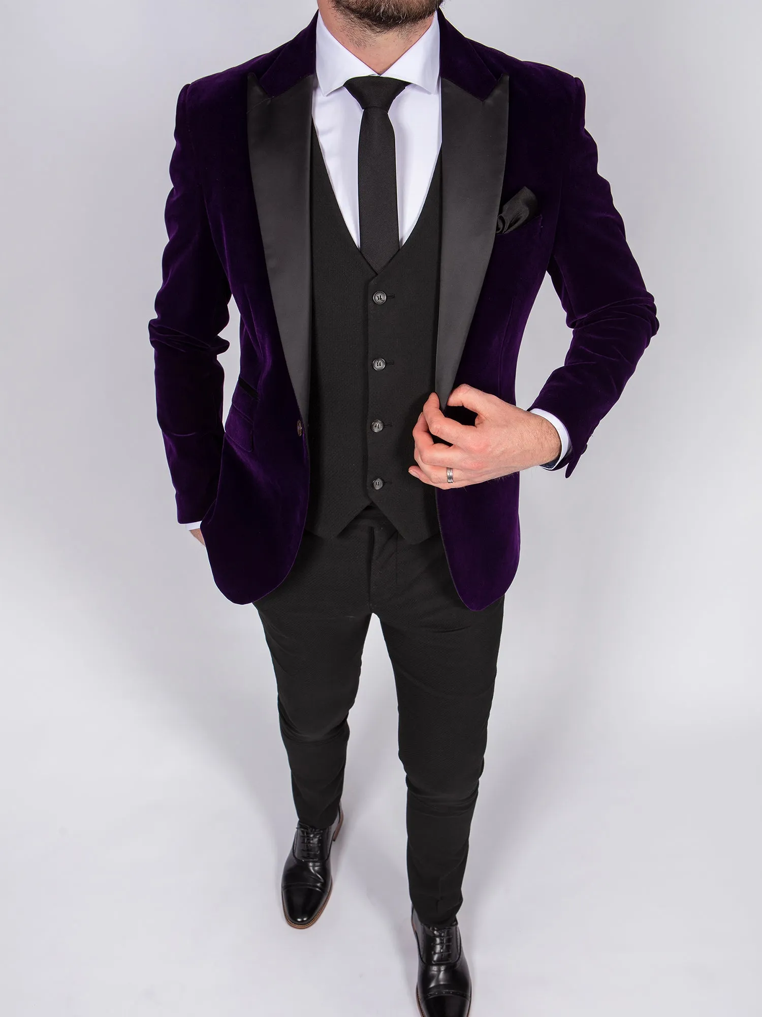 Purple Velvet Tux