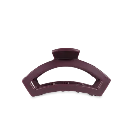 Tiny Teleties Open Claw Clip - Burgundy Bliss