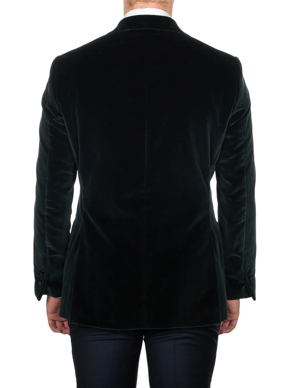 Velvet Jacket Green